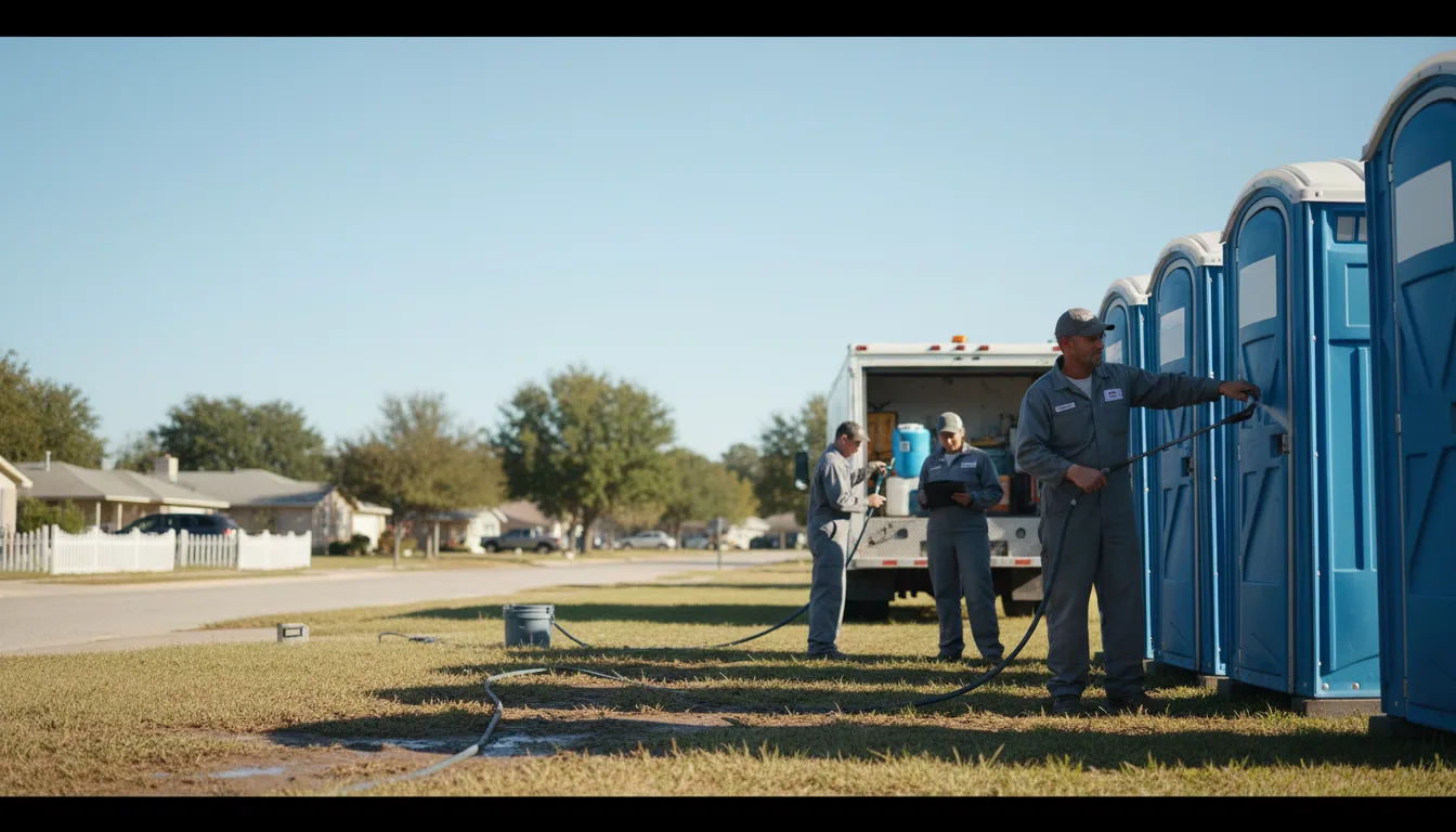 Long-Term Portable Toilet Rental in Colman, SD near me